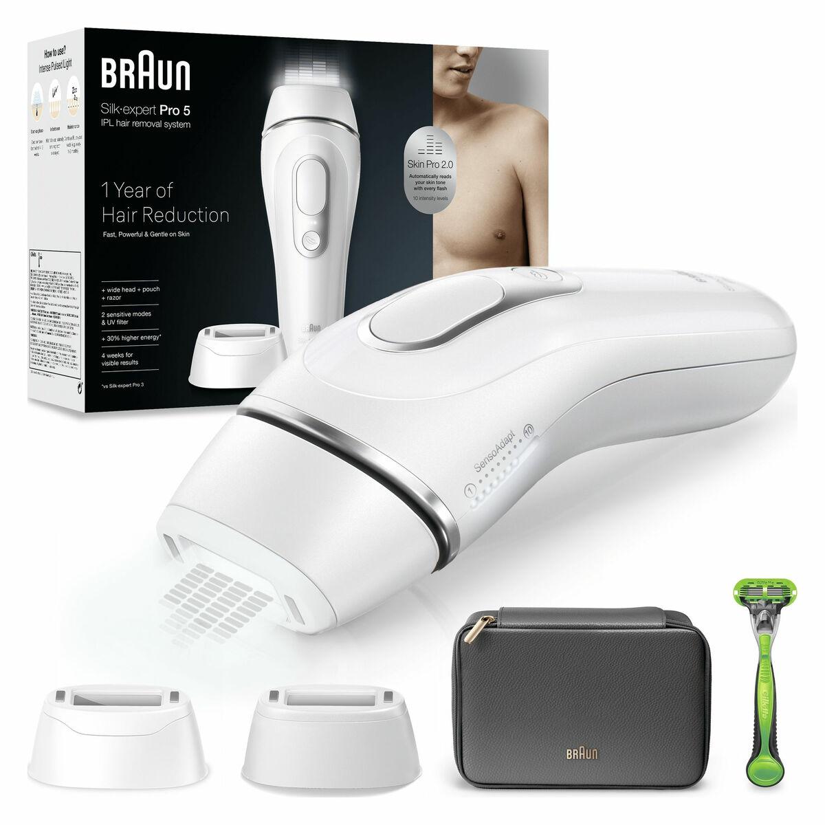 Braun Silk-expert Pro 5 PL5145 IPL hårfjerner - hvid
