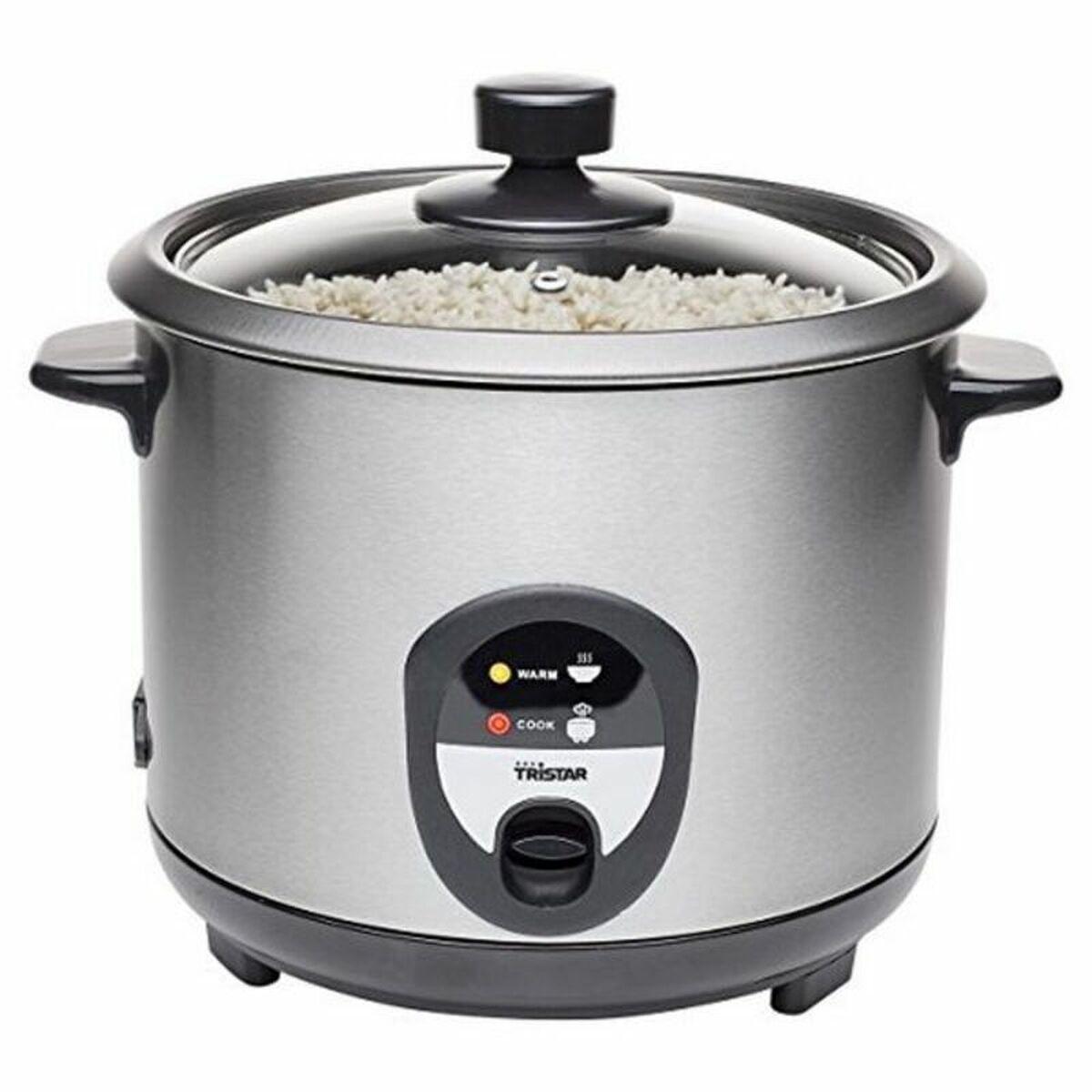 riskoger Tristar RK-6127 Grå Sort/Sølvfarvet Sølvfarvet Rustfrit stål 500 W