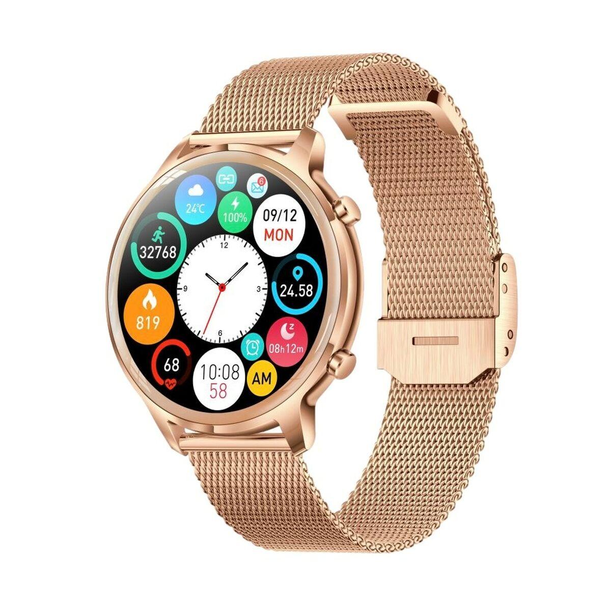 Smartwatch Manta SWU301GD Gylden 1,32"