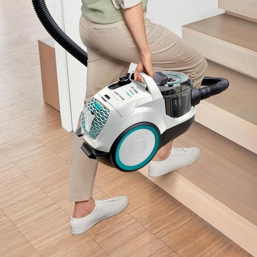 Poseløs støvsuger BOSCH BGC21HYG1 Hvid Sort 550 W