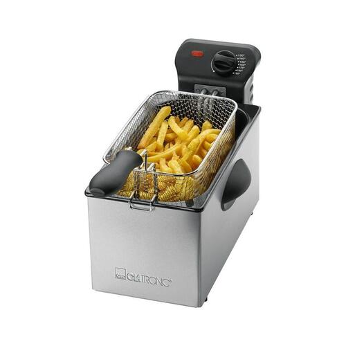 Frituregryde Clatronic FR 3586 Sølvfarvet 2000 W 3 L