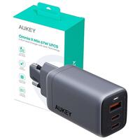 Vægoplader Aukey PA-B6U 67 W (1 enheder)