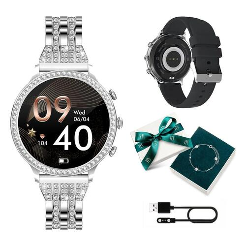 Smartwatch Manta SWD01SL Sølvfarvet 1,32"