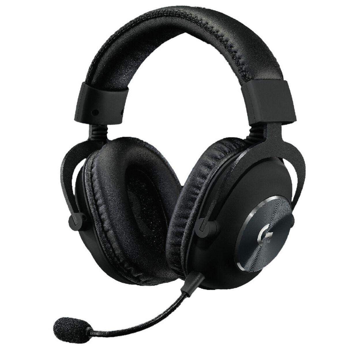 Hovedtelefoner med mikrofon Logitech 981-000907 Sort