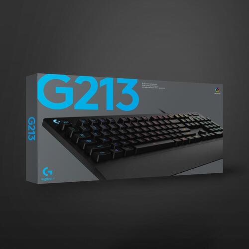Gaming-tastatur Logitech 920-008093 Spansk qwerty Sort
