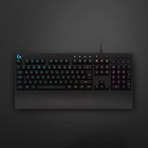 Gaming-tastatur Logitech 920-008093 Spansk qwerty Sort