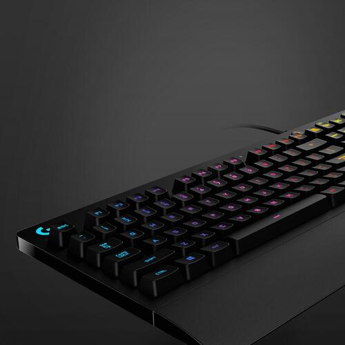 Gaming-tastatur Logitech 920-008093 Spansk qwerty Sort