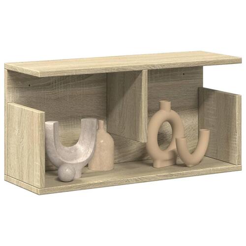 Vægskab 60x20x30 cm konstrueret træ sonoma-eg