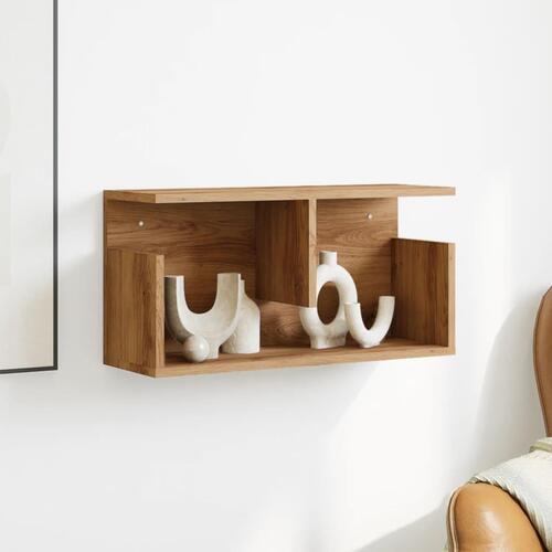Vægskab 60x20x30 cm konstrueret træ kunsteg