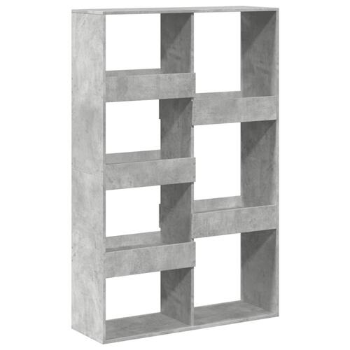 Rumdeler 100x33x155,5 cm konstrueret træ betongrå
