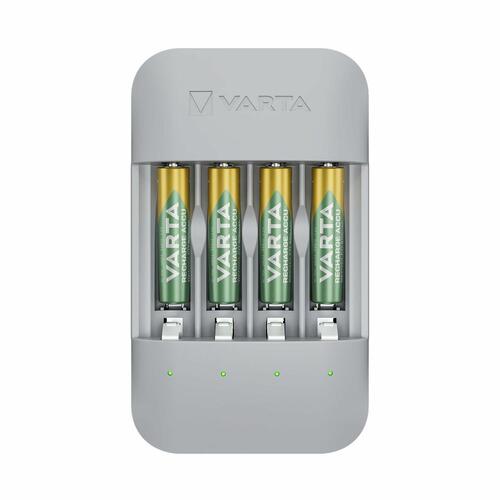 Batteroplader Varta Eco Charger Pro 56813 AAA 4 Batterier