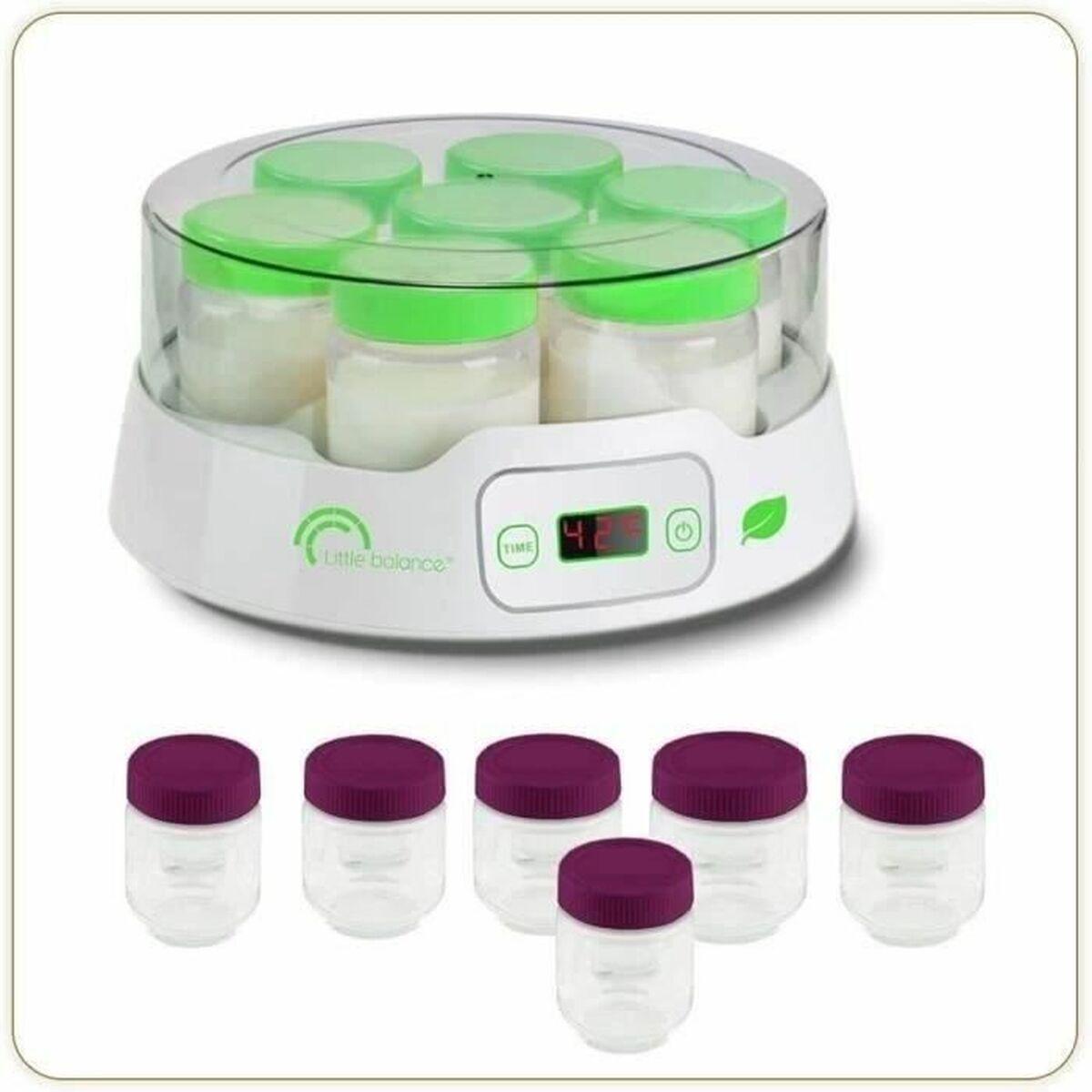 Yoghurtmaskine Little Balance 8487 - digital yoghurt maker, hvid