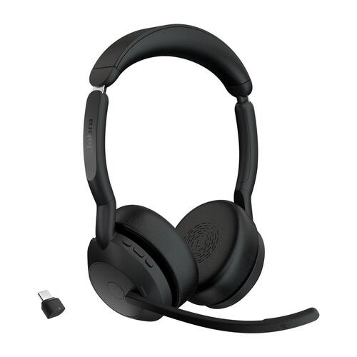 Hovedtelefoner med mikrofon Jabra EVOLVE2 55