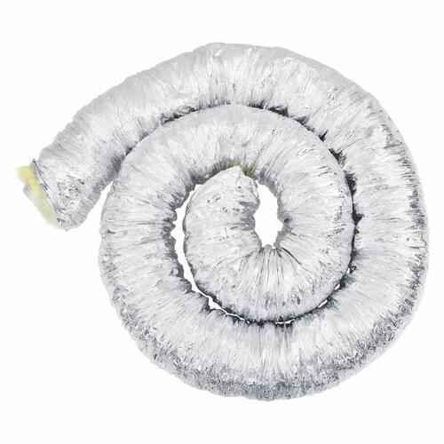Ventilationsslange 6 m Ø12,5 cm isoleret aluminium