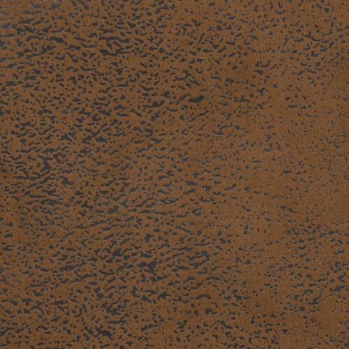2-personers Chesterfield-sofa m. puder imiteret ruskind brun