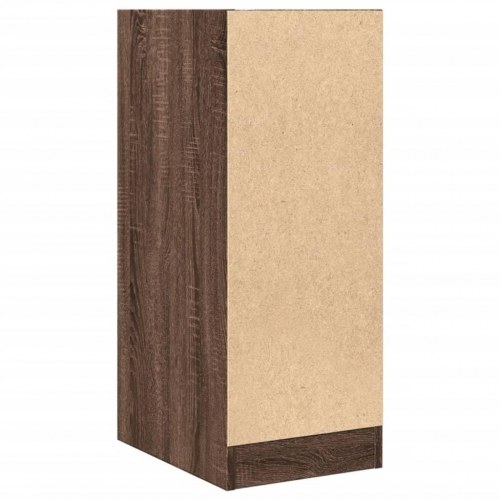 Apotekerskab 30×41×77,5 cm - konstrueret træ, brun egetræsfarve