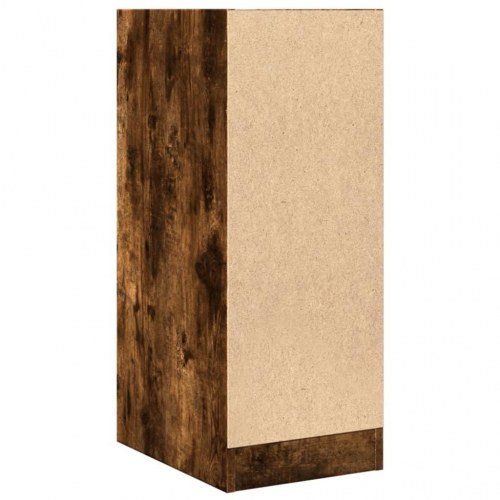 Apotekerskab 30×41×77,5 cm i konstrueret træ - røget egetræsfarve