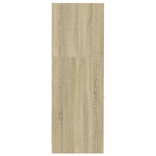 Udtræksskab 30x41x118 cm konstrueret træ sonoma-eg
