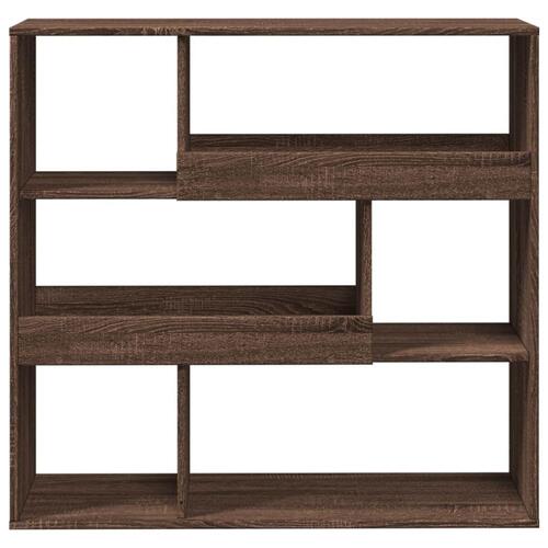 Bogreol/rumdeler 100x33x94,5 cm brun egetræsfarve