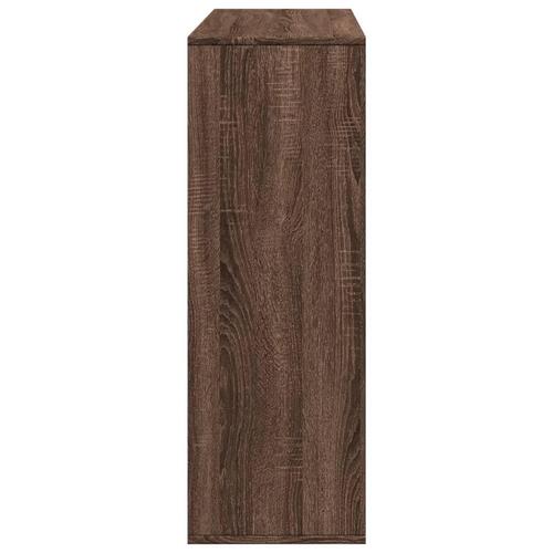 Bogreol/rumdeler 100x33x94,5 cm brun egetræsfarve