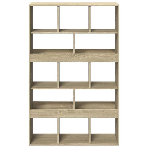Rumdeler 100x33x156,5 cm konstrueret træ sonoma-eg