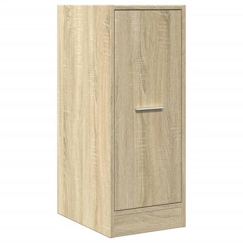 Udtræksskab 30x41x77,5 cm konstrueret træ sonoma-eg