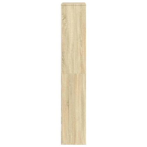 Rumdeler 100x33x187,5 cm konstrueret træ sonoma-eg