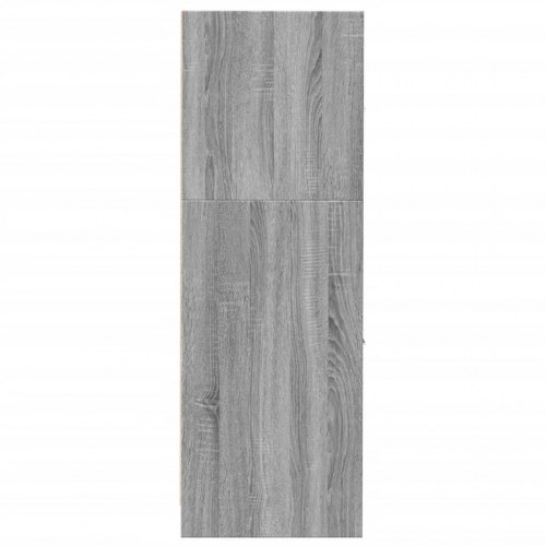 Apotekerskab 30×41×118 cm i konstrueret træ - grå sonoma-eg