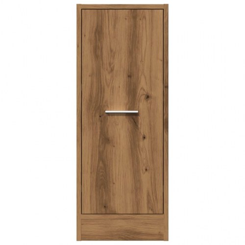 Apotekerskab 30 × 41 × 77,5 cm - konstrueret træ, egetræsfarve