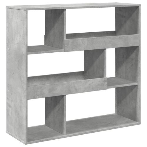 Bogreol/rumdeler 100x33x94,5 cm betongrå