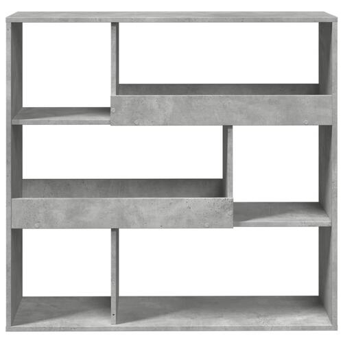Bogreol/rumdeler 100x33x94,5 cm betongrå