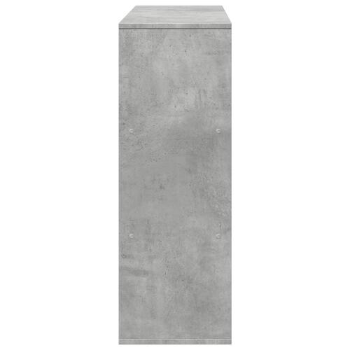 Bogreol/rumdeler 100x33x94,5 cm betongrå
