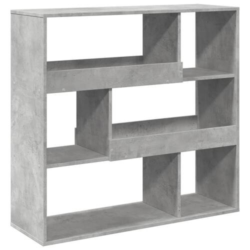 Bogreol/rumdeler 100x33x94,5 cm betongrå