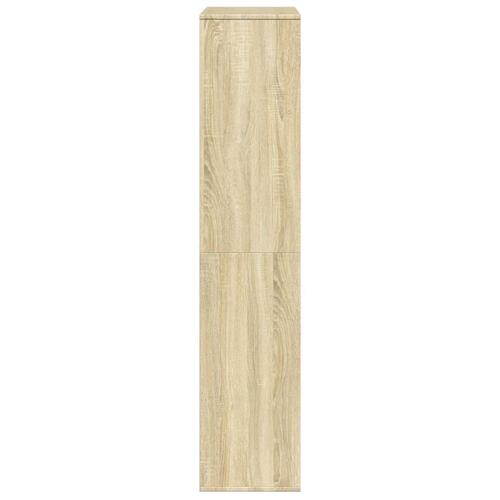 Bogreol 100x33x156,5 cm konstrueret træ sonoma-eg