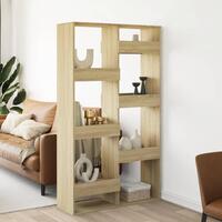 Rumdeler 100x33x175 cm konstrueret træ sonoma-eg
