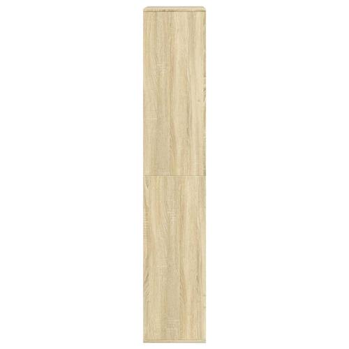 Rumdeler 100x33x175 cm konstrueret træ sonoma-eg