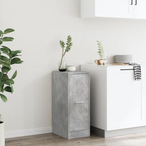 Apotekerskab i konstrueret træ 30×41×77,5 cm - betongrå
