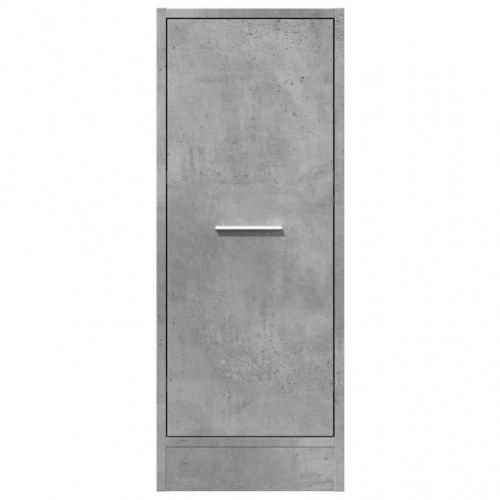 Apotekerskab i konstrueret træ 30×41×77,5 cm - betongrå