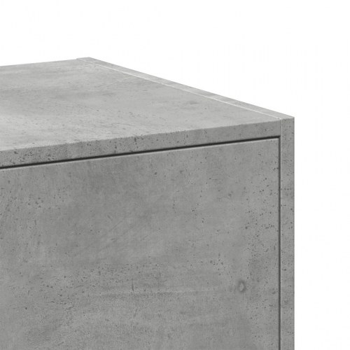 Apotekerskab i konstrueret træ 30×41×77,5 cm - betongrå