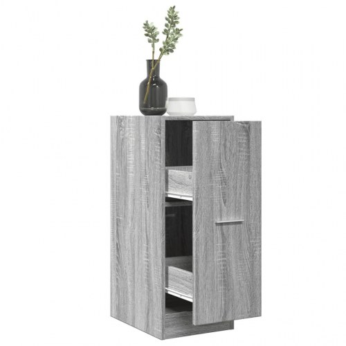 Apotekerskab 30×41×77,5 cm i konstrueret træ - grå sonoma-eg