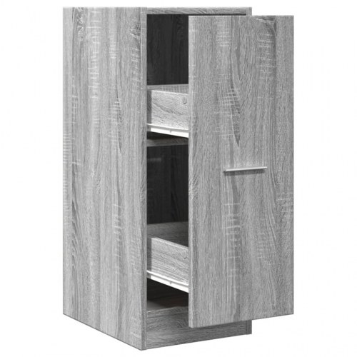 Apotekerskab 30×41×77,5 cm i konstrueret træ - grå sonoma-eg