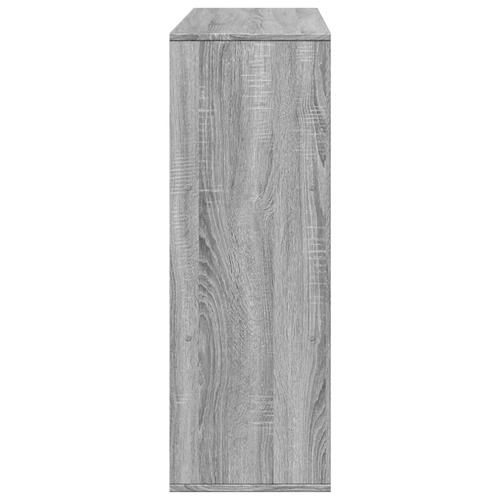 Bogreol/rumdeler 100x33x94,5 cm grå sonoma-eg