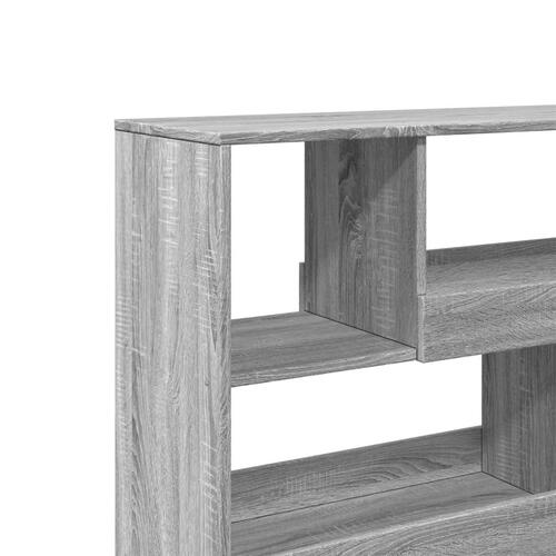 Bogreol/rumdeler 100x33x94,5 cm grå sonoma-eg