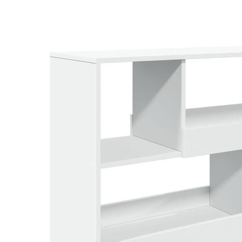 Bogreol/rumdeler 100x33x94,5 cm hvid