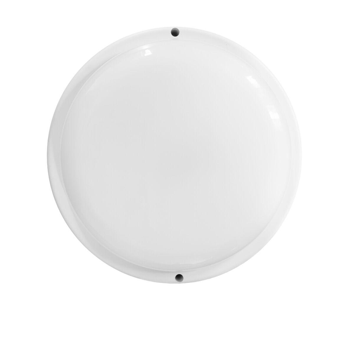 EDM Væglampe 32446 med sensor, hvid, 18 W LED, 4.000 K, IP44