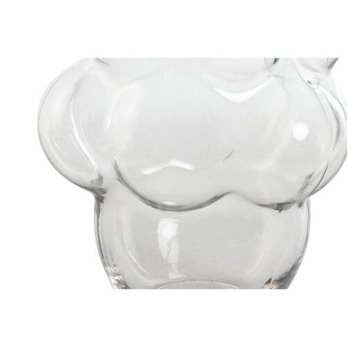 Vase Home ESPRIT Gennemsigtig Krystal 19 x 19 x 24 cm