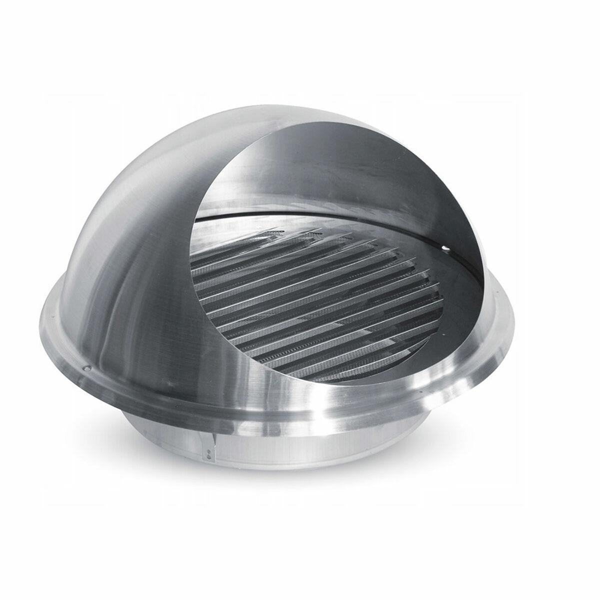 EDM Product ventilationsgitter Ø10 cm - rustfrit stål, indlejring