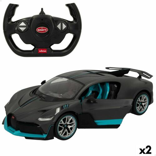 Fjernstyret Bil Bugatti Divo 1:14 Mørkegrå (2 enheder)