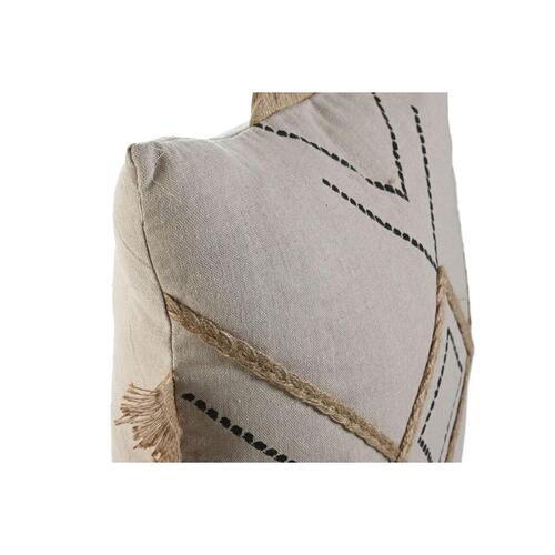 Pude Home ESPRIT Beige Natur Boho 45 x 45 cm