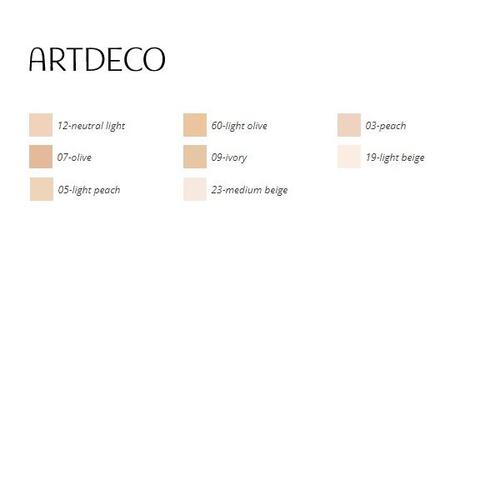 Dækcreme til Ansigtet Perfect Teint Artdeco 3 - Peach